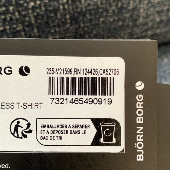 Björn Borg Running Seamless T-Shirt Black Size S / Small - Picture 5 of 5